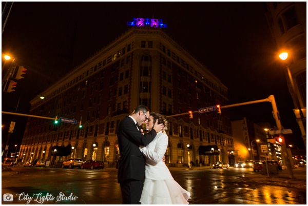 Buffalo Wedding Photography | Caprisha & Tommy | Hotel Lafayette, St Anthony’s, Lafayette Square